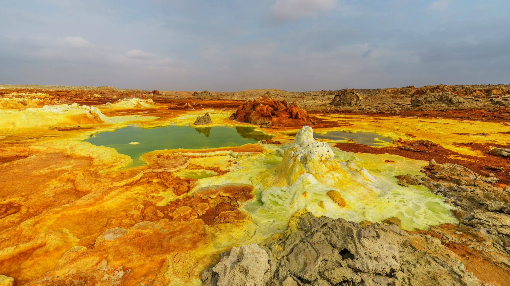 Dallol hydrothermal field, Danakil Depression, Afar